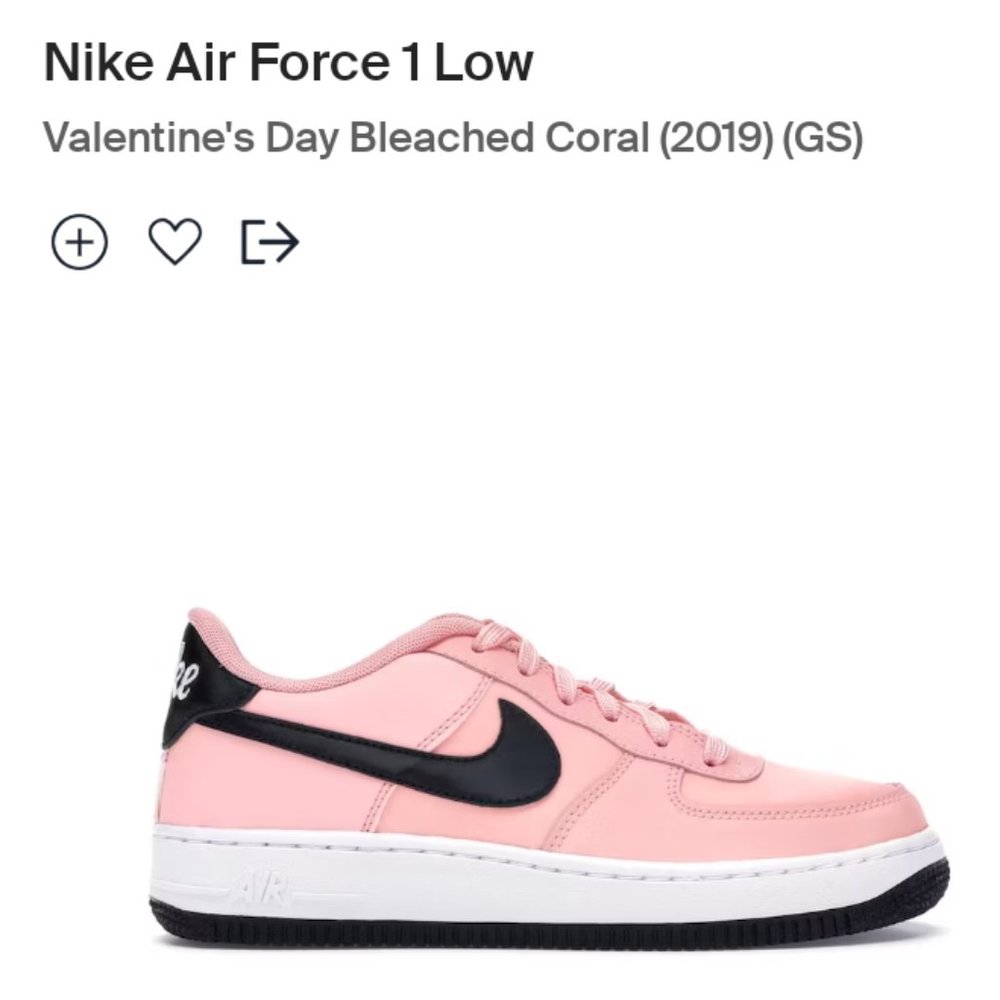 Nike Air Force 1 Valentine's Day